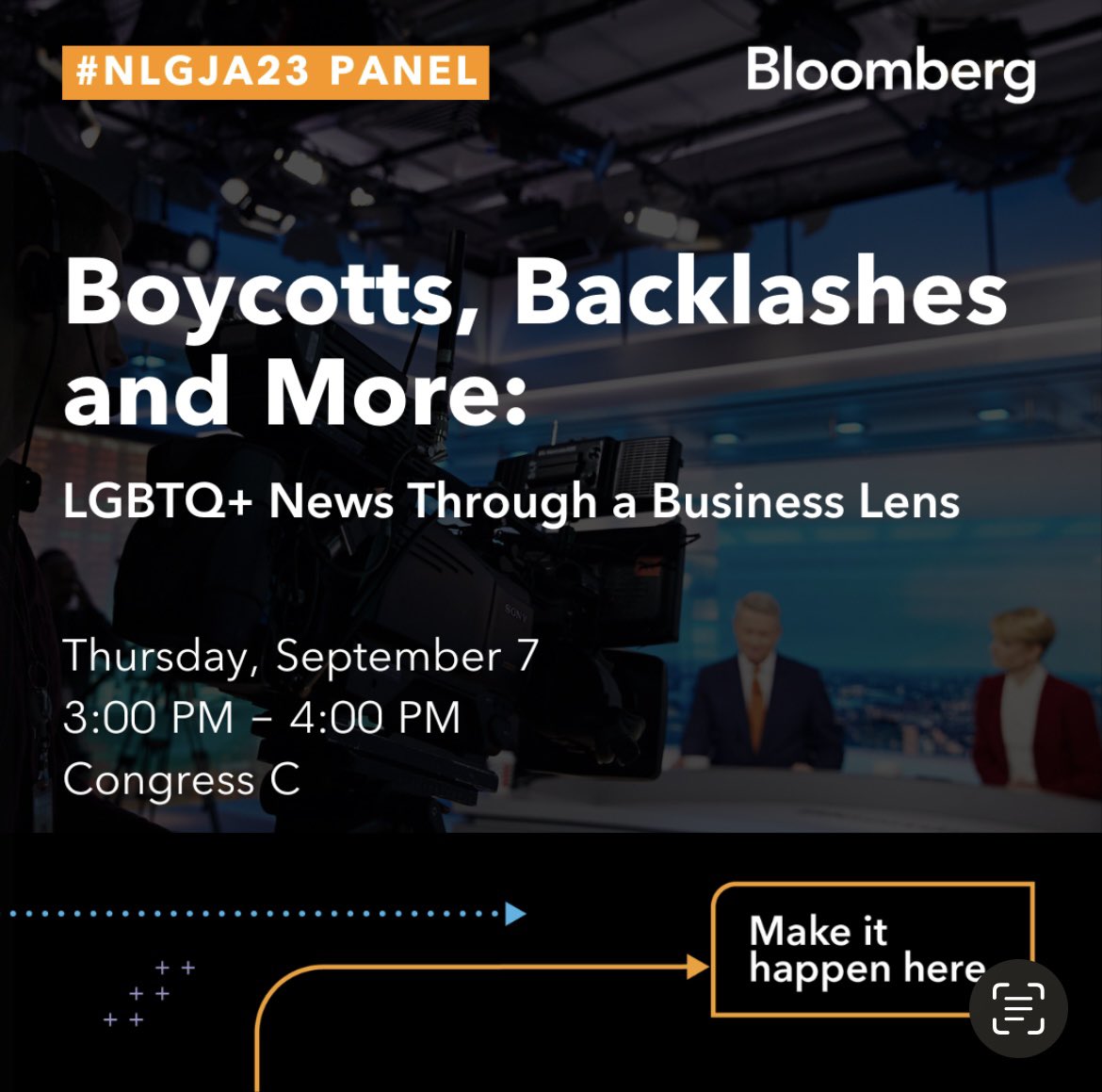 Excited to be at the #nlgja23 conference, and to be joining my stellar colleagues <a href="/rakshitasaluja/">Rakshita Saluja</a>, <a href="/misyrlena/">Misyrlena Egkolfopoulou</a>, and <a href="/birnbaum_e/">Emily Birnbaum</a> on this <a href="/nlgja/">NLGJA: The Association of LGBTQ+ Journalists</a> panel in 20 minutes: “LGBTQ+ News Through a Business Lens.” Come say hi!