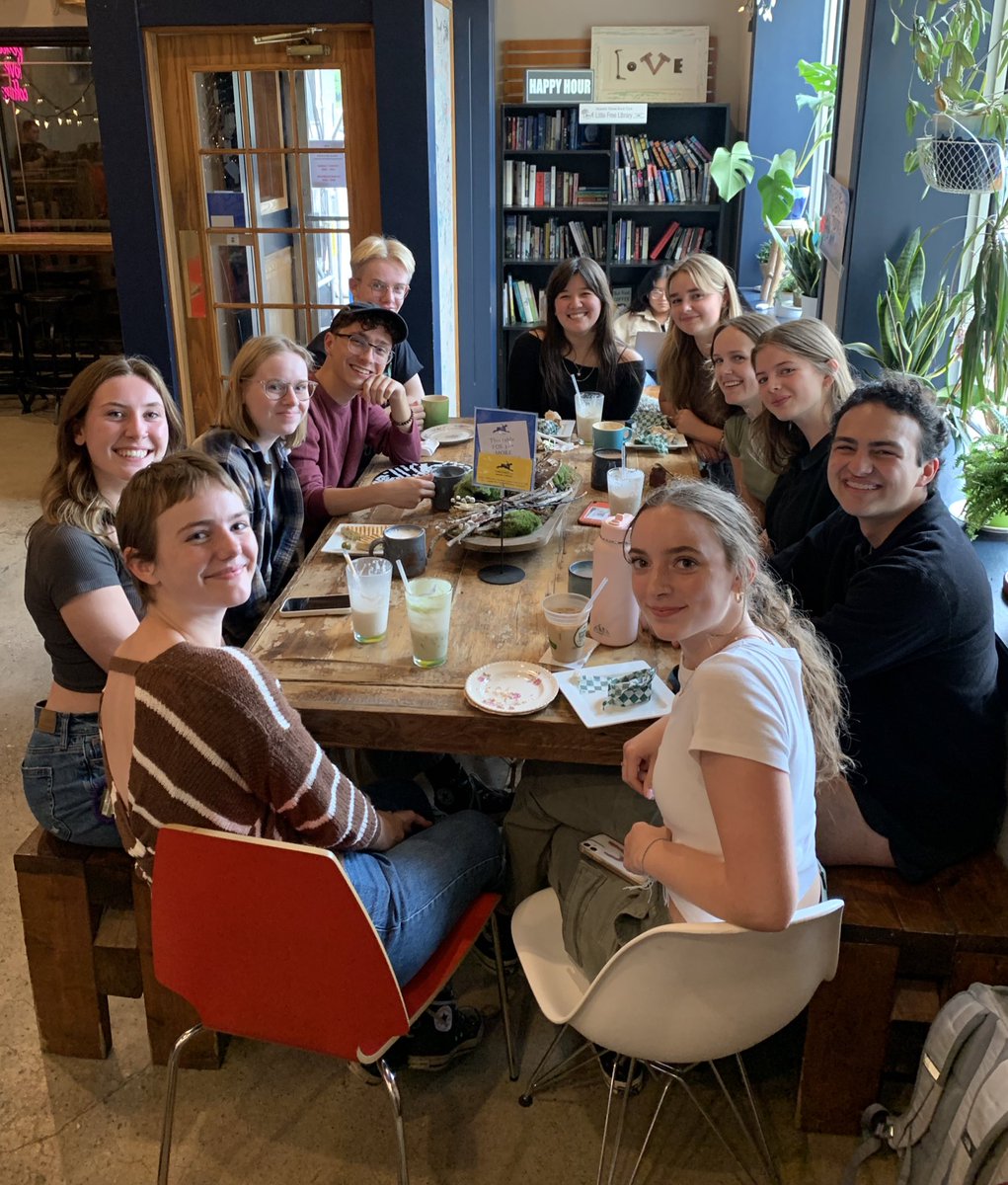 Fall is here and we LOVE to see our big table full of beautiful faces. 🥰

Many of this particular group have been coming by Stone’s for years. They make us smile. How could they not?!! 😍😍😍

HAPPY FALL Y’ALL! ☮️❤️☕️