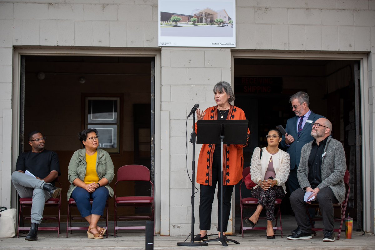 BettyMcCollum04's tweet image. Today I joined the Minnesota Playwrights’ Center groundbreaking to celebrate the renovation of their campus right here in St. Paul. @pwcenter is essential to the Twin Cities theatre community, and I was delighted to secure $4,000,000 in #CommunityProjectFunding for this project!