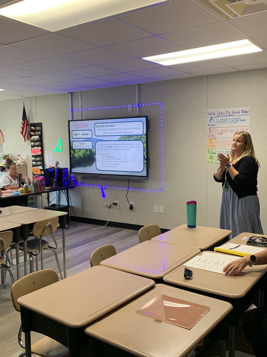 tarabishop_EdD's tweet photo. Curriculum night presentations from our fourth and fifth grade teachers-  communicating expectations and resources with our parents! #soaringtonewheights
#rockfishravens
#wearehoke
#oneteamonegoal https://t.co/kGdp13GMIS