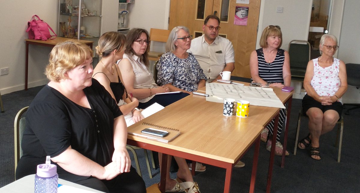 HoTCP's tweet image. Many thanks to Pathway project who today delivered a training course to Heart of Tamworth  staff and volunteers. 
If your or someone you know are experiencing domestic abuse and would like
 advice or support please contact the amazing team at the pathway project.
