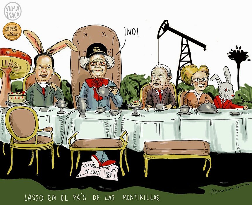 #Yasuní #ConsultaPopular #Ecuador #Vilmatraca