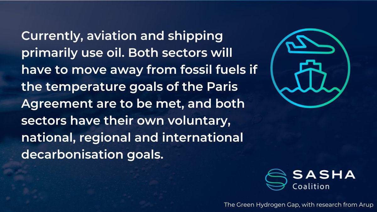 We need #greenhydrogen and #directaircapture to #decarbonise the shipping and aviation sectors.

Our report explains this further. 👇👇

buff.ly/3Zm3ccN