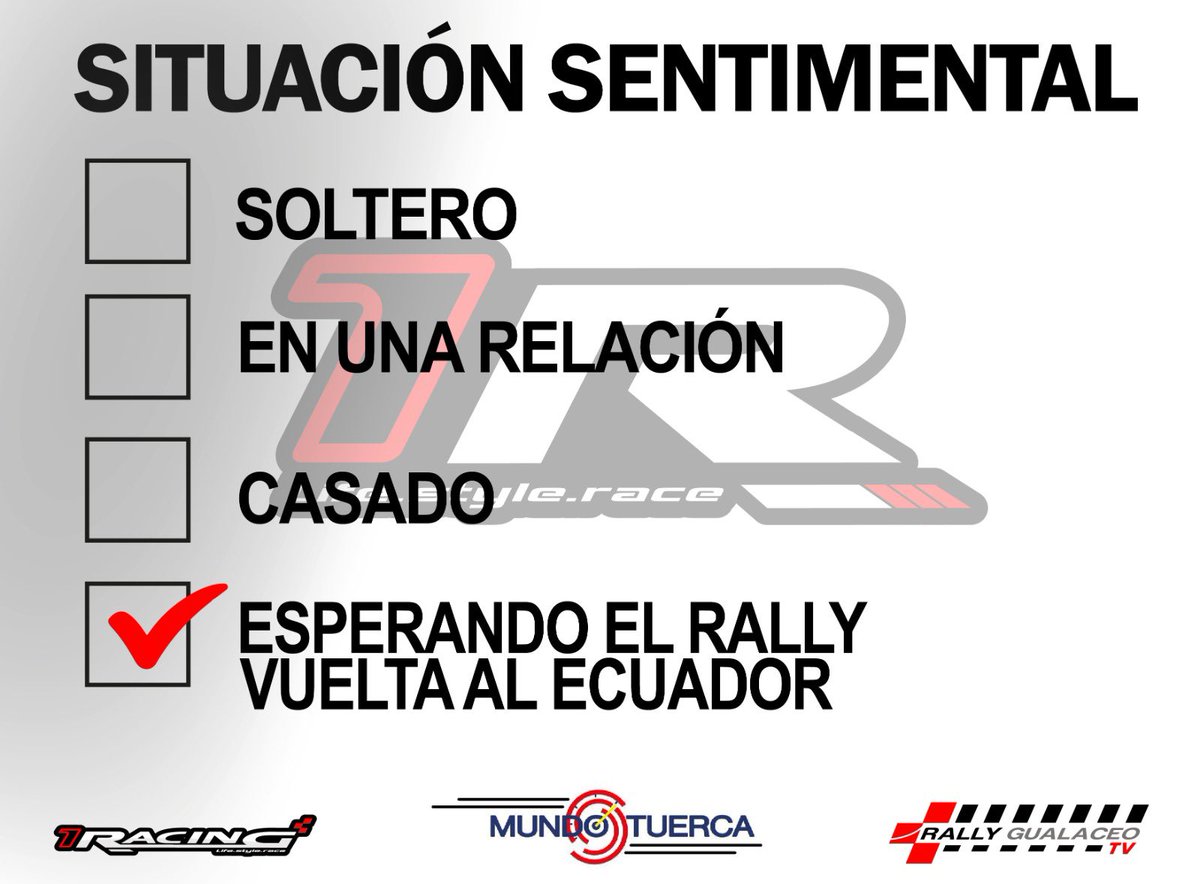 mundotuercaecu's tweet photo. Mundo Tuerca Automovilismo 
En el Ecuador se vive Rally con gran pasión 
En Noviembre será la Vuelta al Ecuador. https://t.co/uQw4FtBa2A