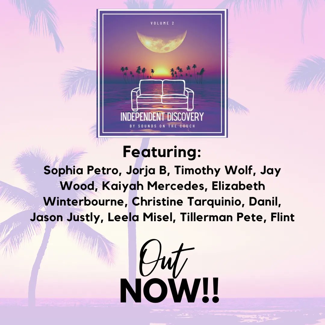 Sounds On The Couch (@soundscouch) on Twitter photo We are incredibly excited to share that the second Sounds On The Couch compilation album, 'Independent Discovery Volume 2' is now out!!! 
You can listen via the link below:
open.spotify.com/album/57sQpdCM… We are incredibly excited to share that the second Sounds On The Couch compilation album, 'Independent Discovery Volume 2' is now out!!! 
You can listen via the link below:
open.spotify.com/album/57sQpdCM…