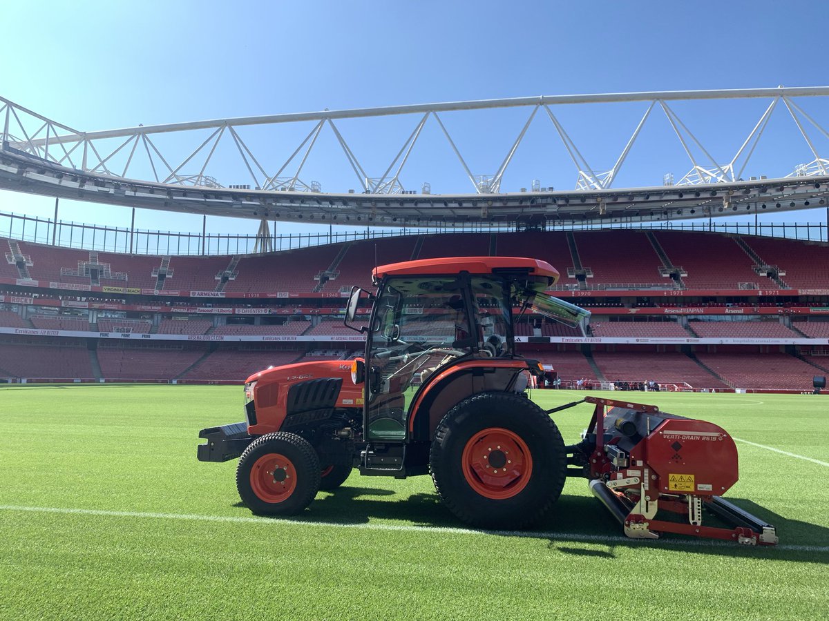 You can’t beat a days graft in the sunshine…. Especially on such a wonderful pitch 👌🏼
