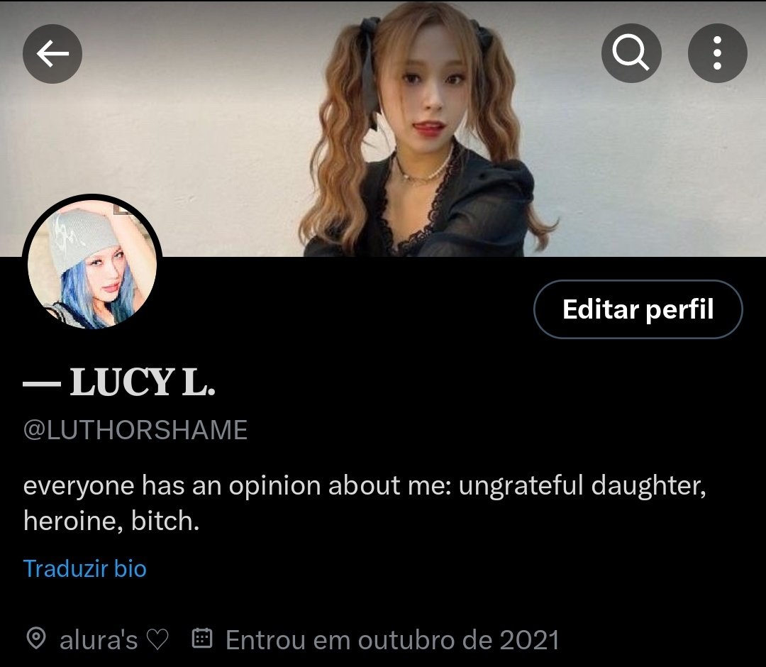LUTHORSHAME's tweet photo. Eu e ela ♡ https://t.co/awfsD6nzB3