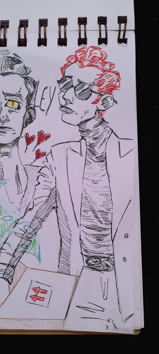 judest___'s tweet photo. rabisquei o meu amor hj 🫠

#GoodOmens https://t.co/IXRAmP4h94