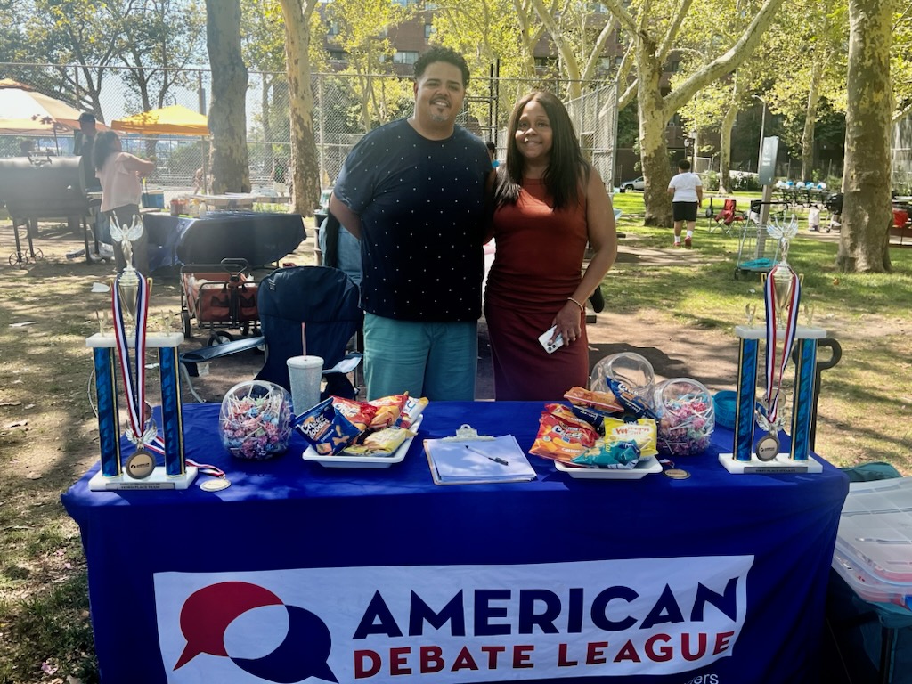 American_Debate's tweet photo. On September 3, we proudly served as a community partner at @AMEddieGibbs Back to School event. We gave out cold drinks, candy and chips, and free raffles for gift cards.
#DebateChangeLives #DebateforAll #ADLEVENTS #DebateinthePark #PowerOfDebate https://t.co/jz32VK8UAq