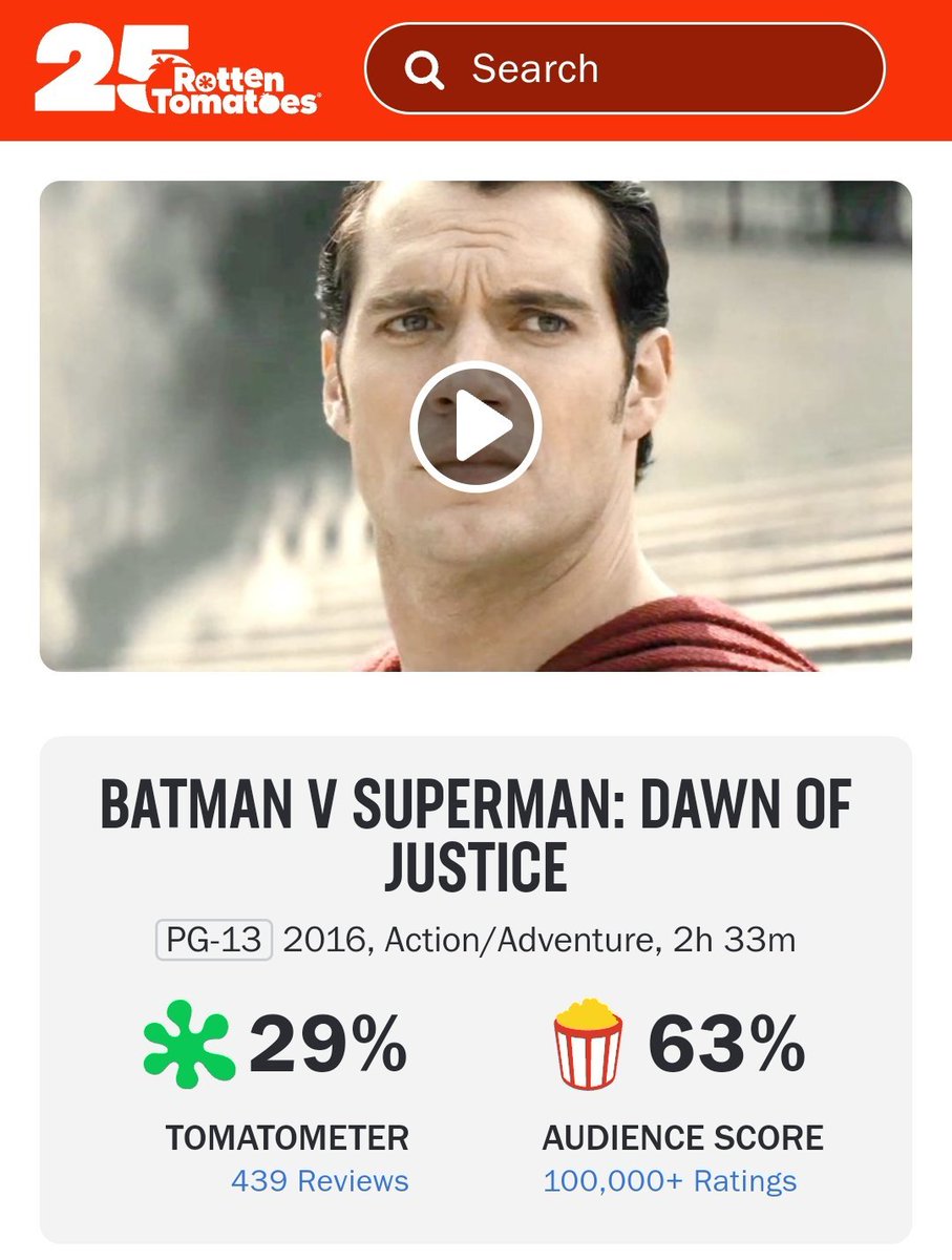PabloArcadia's tweet photo. Sí, sé que es menester hablar del ESCÁNDALO de Rotten Tomatoes. Solo les adelanto algo: No tendrán olvido ni perdón. https://t.co/WCPJ8t4VXk