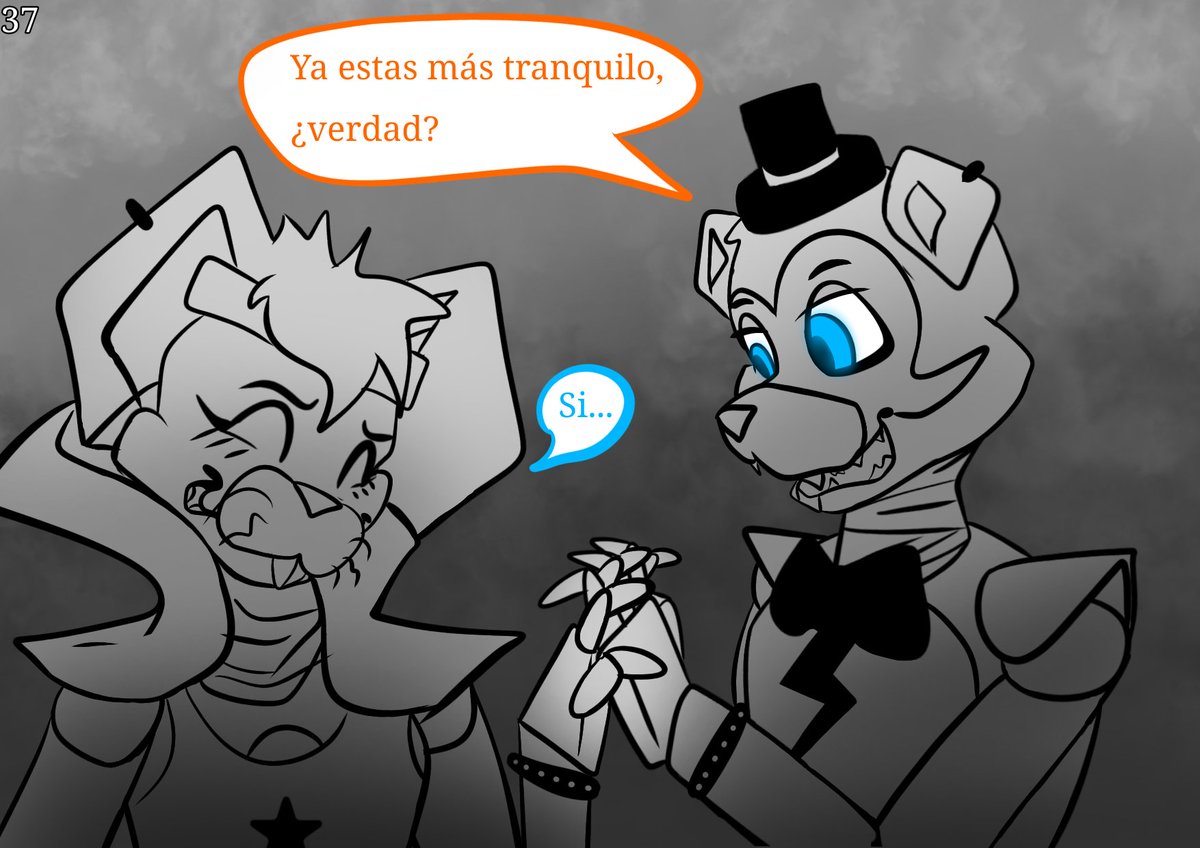 _AmandaSC_'s tweet photo. 36 - 39

#GlamrockBonnie #montgomerygator #fnaf9 #securitybreach #fanfic https://t.co/QOU89qOJzt