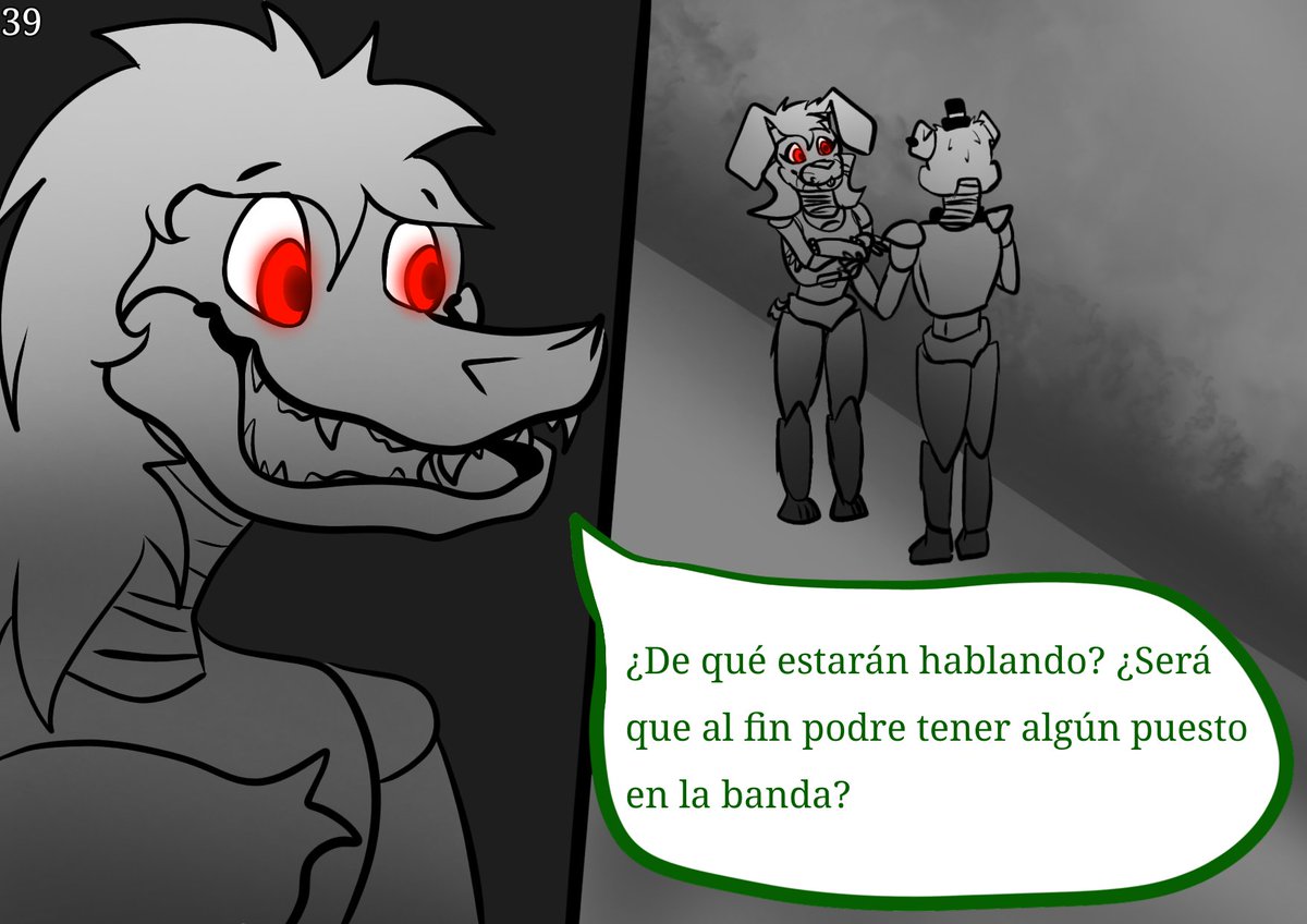 _AmandaSC_'s tweet photo. 36 - 39

#GlamrockBonnie #montgomerygator #fnaf9 #securitybreach #fanfic https://t.co/QOU89qOJzt