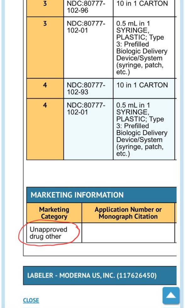 samosaur's tweet image. The FDA is playing a new game with the COVID vaccines. Instead of allowing the DOD and other agencies to get wrapped up in lawsuits surrounding the use of EUA and FDA authorization (since we're no longer under an emergency order and they never had any intention of producing the…