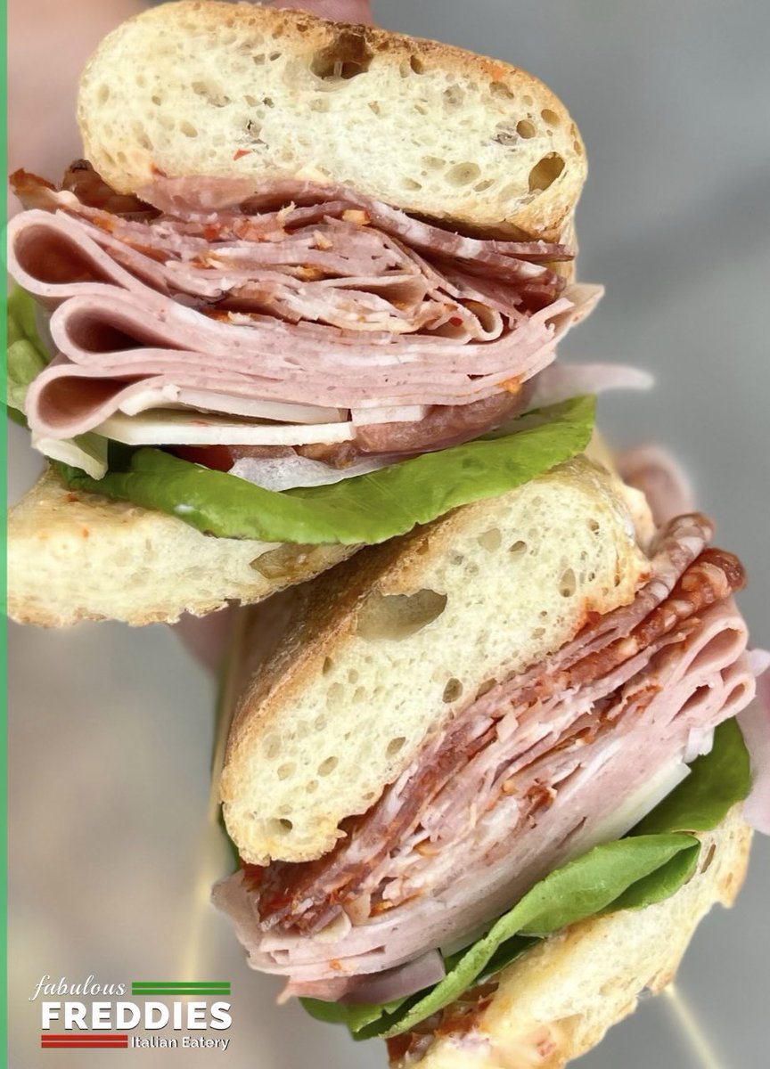 FreddiesOn31st's tweet photo. what better way to celebrate #NationalSalamiDay than with our Italian Stallion sub featuring Tempesta Artisan Salumi #chicagofood #chicagoItalian #freddieson31st #chicagostylegrub https://t.co/AAwPDLtVqi