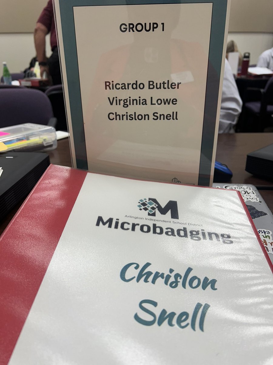 Blessed to have spent time reflecting on the work I’ve done with @ASPIREAISD project management. Day well spent!