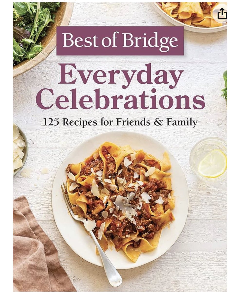 In case you haven’t heard <a href="/thebestofbridge/">Best of Bridge</a> #everydaycelebrations was shortlisted for this year’s <a href="/TasteCanada/">Taste Canada🇨🇦</a> General Cookbook award! My dear friend and co-author <a href="/savory_palate/">Sylvia Kong</a> and I wrote it and are so excited about this honour! Grab a copy so you can see how awesome it is too!