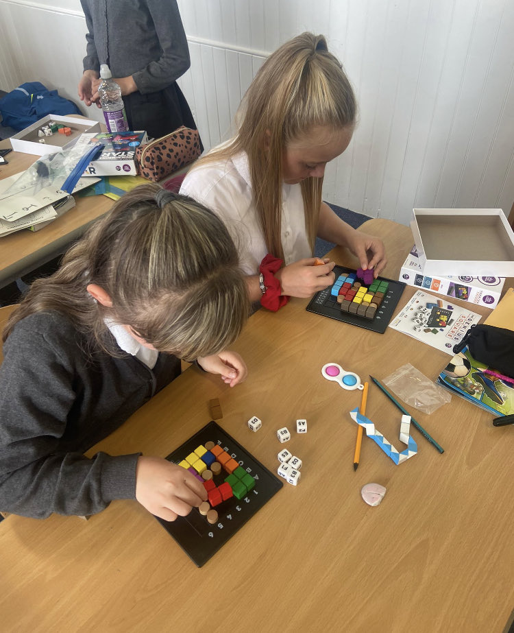 Annbank_PS's tweet photo. And there’s more…. P6 have been exploring problem solving through puzzles! They had a range of games available to complete and they raced against partners to see who could solve the puzzle first! 😁😁😁#mathsismagic ⁦@ScottMorrowSA⁩ https://t.co/Pgd0AthKsN