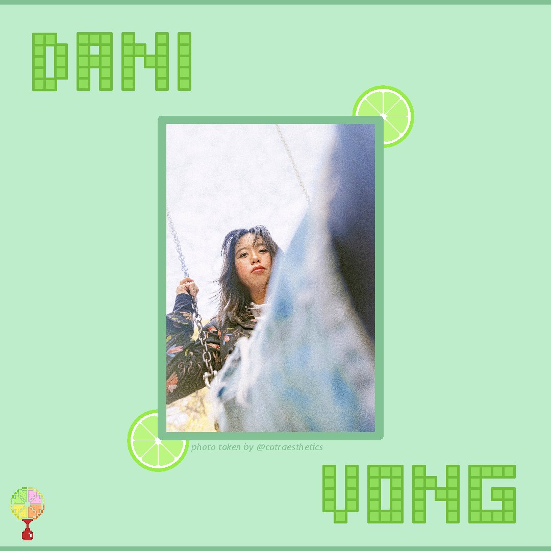 BleedingCitrus's tweet photo. Dani Vong (@danismusicbox) is a Lao-American indie singer-songwriter known for her alt-pop tunes. Her most recent album, "GOOD GRIEF!," is an expression of her experiences as a daughter of an immigrant family.

You can read her feature and many more starting OCTOBER 1ST, 2023! 🍋 https://t.co/zPfyjJkuI8