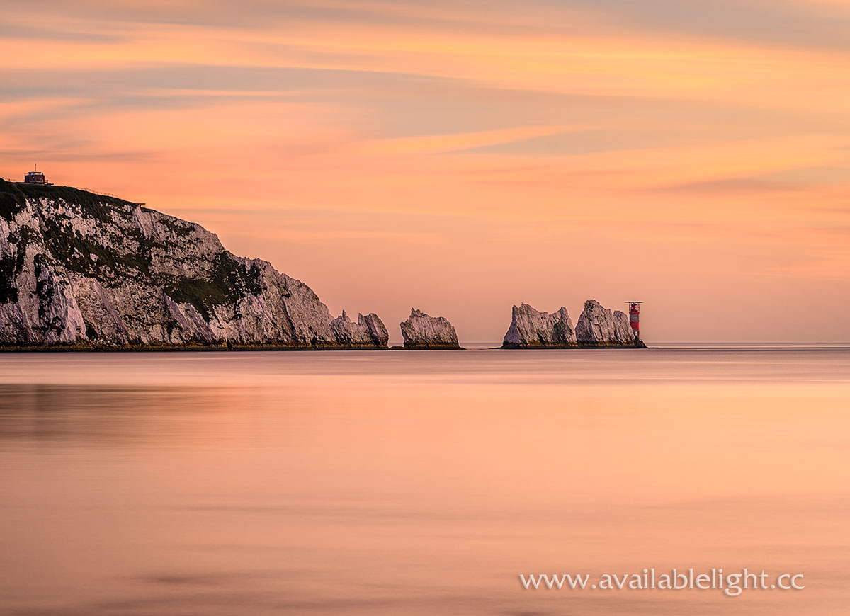 Another shot from last weekend's amazing sunset at The Needles.