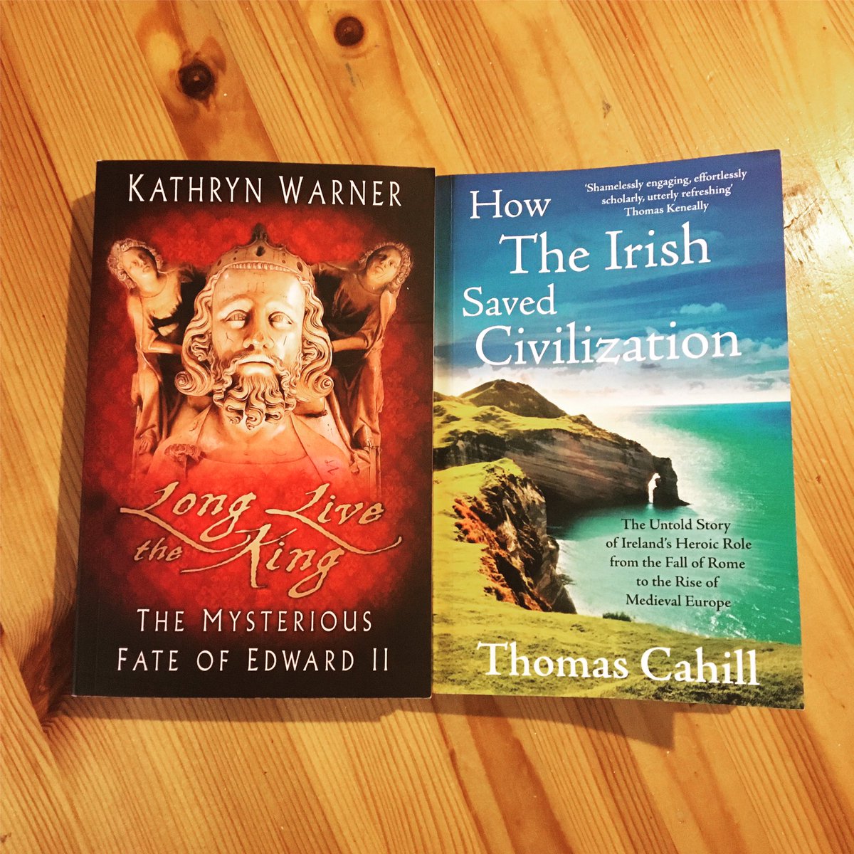 Next books in the pile, both of which I’ve been wanting to read for a while. What are you reading at the moment?
#WritingCommunity #medieval #history