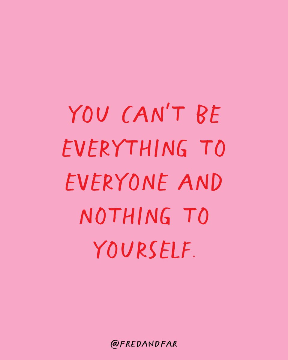 fredandfar's tweet photo. "Boundaries aren't about what you say no to, they're about what you make space for" - from The ABCs of Self Love by @melodygodfred

#boundaries #setboundaries #selflove #loveyourself #takecareofyourself #selflovequotes https://t.co/AjGXOF9SZB