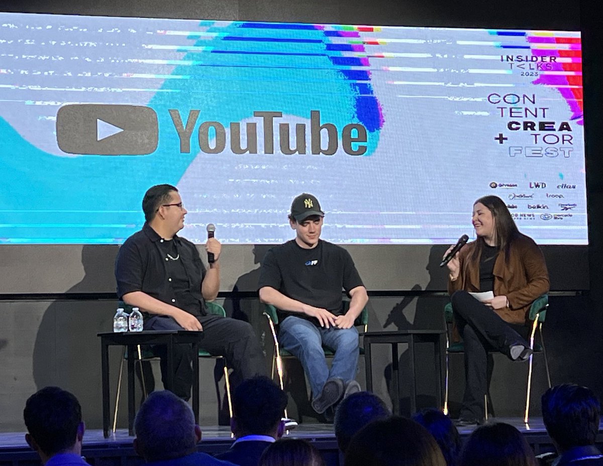 RobertoBaez's tweet photo. #ContentCreatorFest @BusInsiderMX
@Eddy_SKabeche @TheDonatoYoutub, creadores de contenido en @YouTube, recomiendan como buenas prácticas en la relación con marcas:
✅ Que las marcas dejen ser al creador de contenido.
✅ Que los creadores se involucren 100% con las campañas https://t.co/t9YEZi6nMU