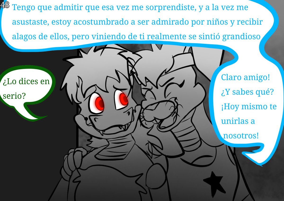 _AmandaSC_'s tweet photo. 48 - 51

#GlamrockBonnie #montgomerygator #fnaf9 #securitybreach #fanfic https://t.co/mDrpa4E1Zo