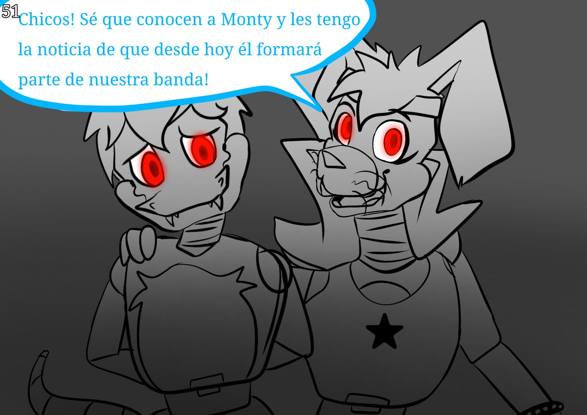 _AmandaSC_'s tweet photo. 48 - 51

#GlamrockBonnie #montgomerygator #fnaf9 #securitybreach #fanfic https://t.co/mDrpa4E1Zo