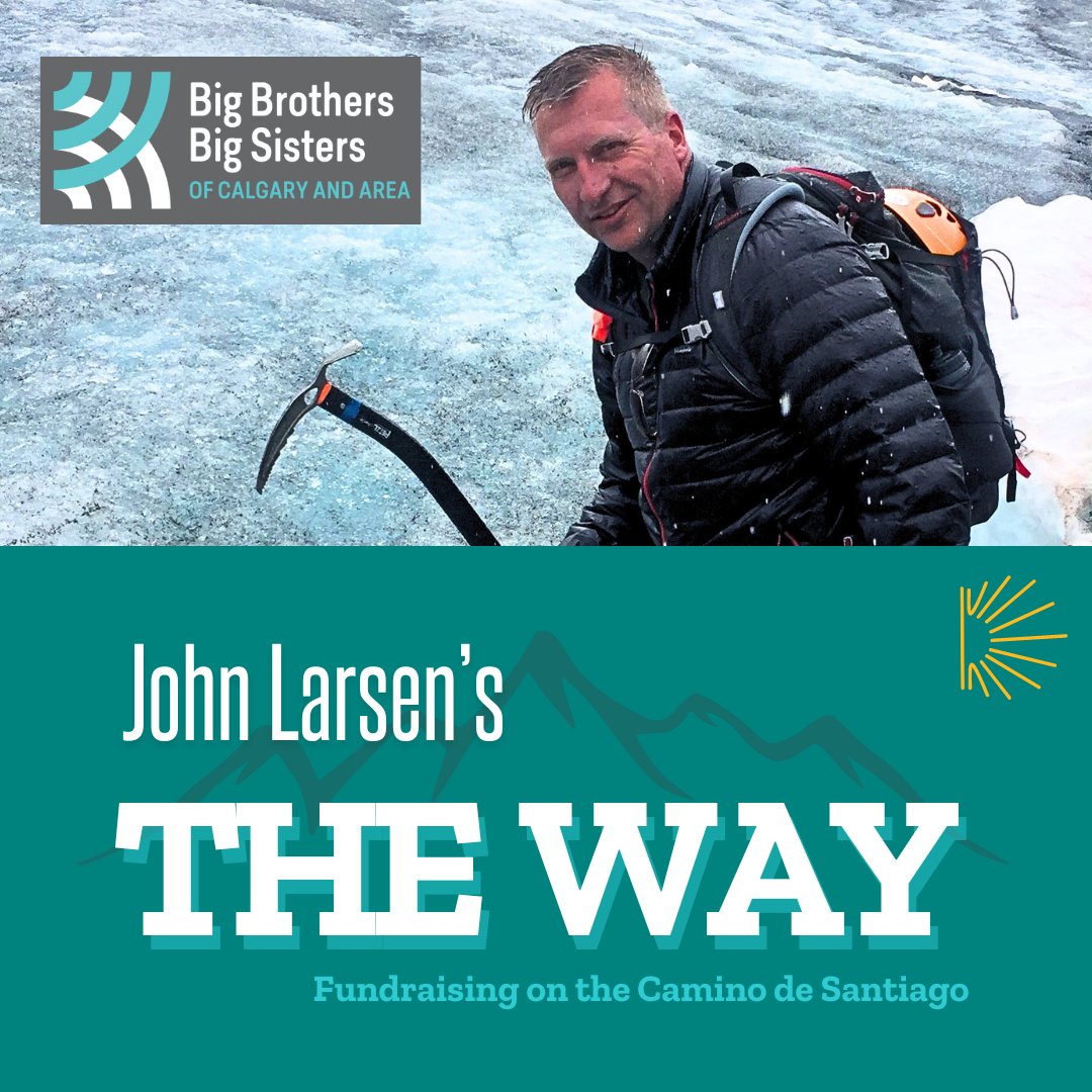 John Larsen is finally ready to embark on the fabled Camino de Santiago. Some do it as a spiritual journey, while others for the physical challenge. John is doing it in support of BBBS Calgary and mentoring relationships! To learn more and donate visit bit.ly/44JDAr0