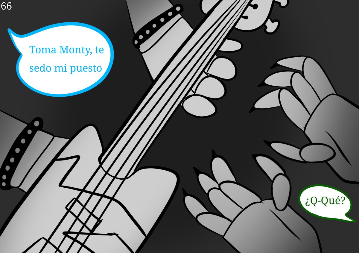_AmandaSC_'s tweet photo. 64 - 67

#GlamrockBonnie #montgomerygator #fnaf9 #securitybreach #fanfic https://t.co/6fjOmkF6qD