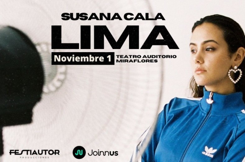 SusanacalaGDL's tweet photo. Susana Cala estará este primero de noviembre en Lima, Perú 🇵🇪 https://t.co/lCjMfzzqTt