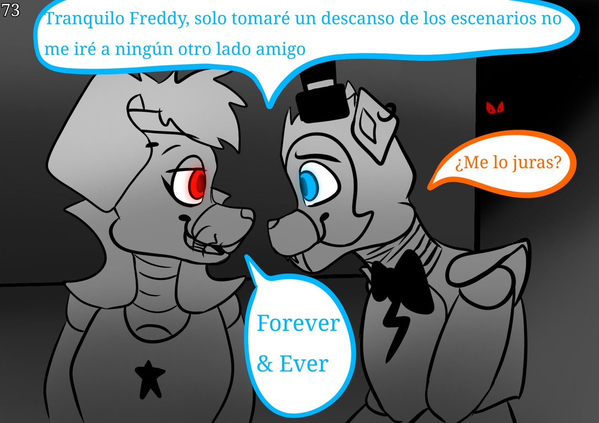 _AmandaSC_'s tweet photo. 72 - 74 (fin de la SEGUNDA PARTE) u.u

#GlamrockBonnie #montgomerygator #fnaf9 #securitybreach #fanfic https://t.co/ANFOXZyryj