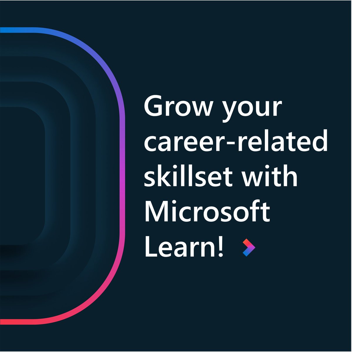 MicrosoftLearn's tweet photo. Your skillset can help unlock potential in your career path. 💫 

That's why it's important to continually add skills to your toolbox. 😎 Get started with career-related training on Microsoft Learn: https://t.co/oA2blqz433 https://t.co/chAAOc9jkG