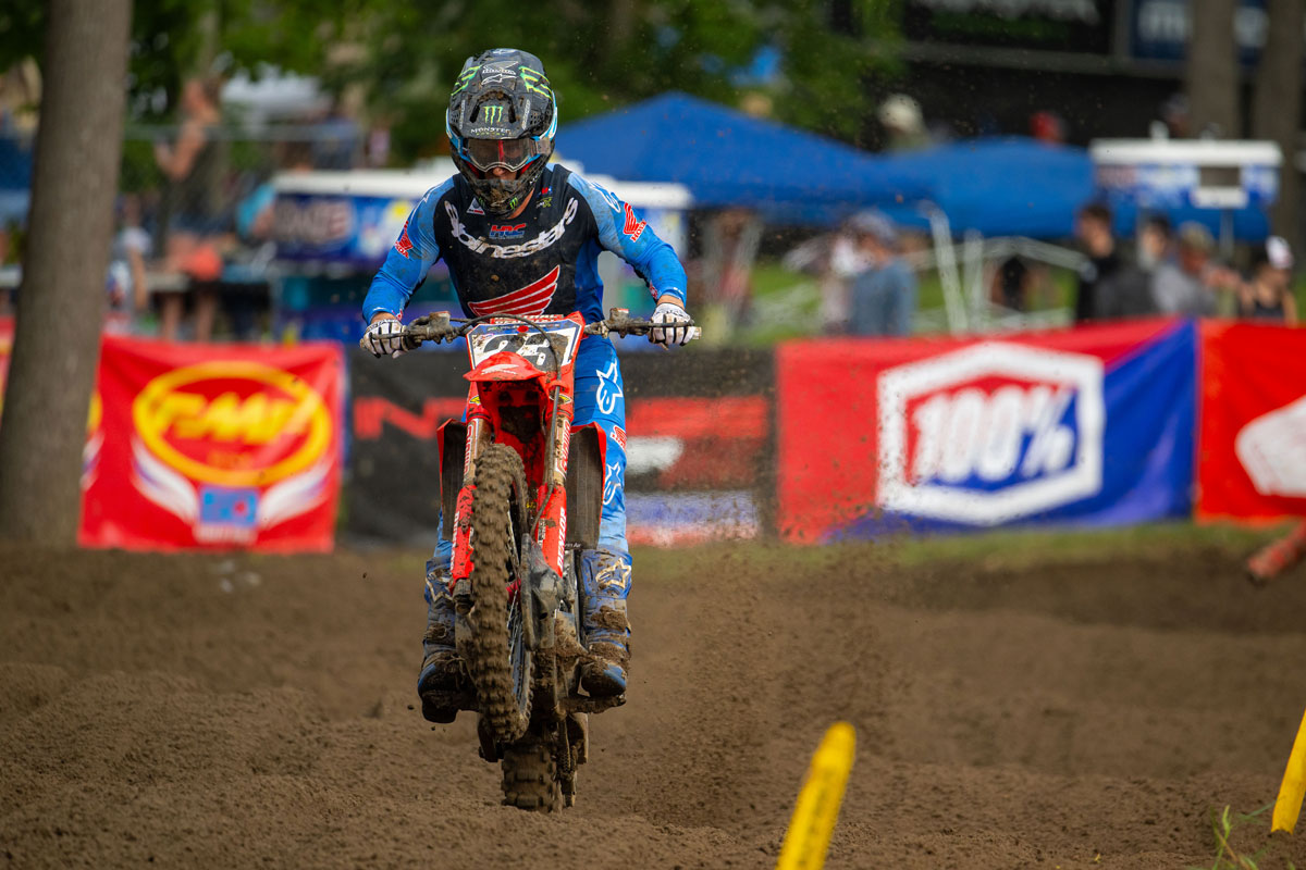 State_8's tweet photo. Following a well-deserved weekend off, Team Honda HRC is back in action once again this weekend for the opening round of the inaugural supermotocross Playoffs. ❗🏁 https://t.co/mo78IxbRKa