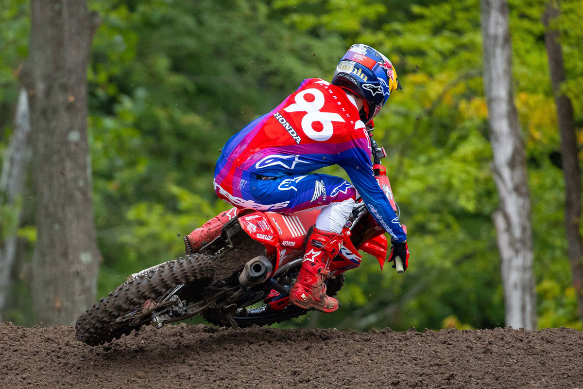 State_8's tweet photo. Following a well-deserved weekend off, Team Honda HRC is back in action once again this weekend for the opening round of the inaugural supermotocross Playoffs. ❗🏁 https://t.co/mo78IxbRKa
