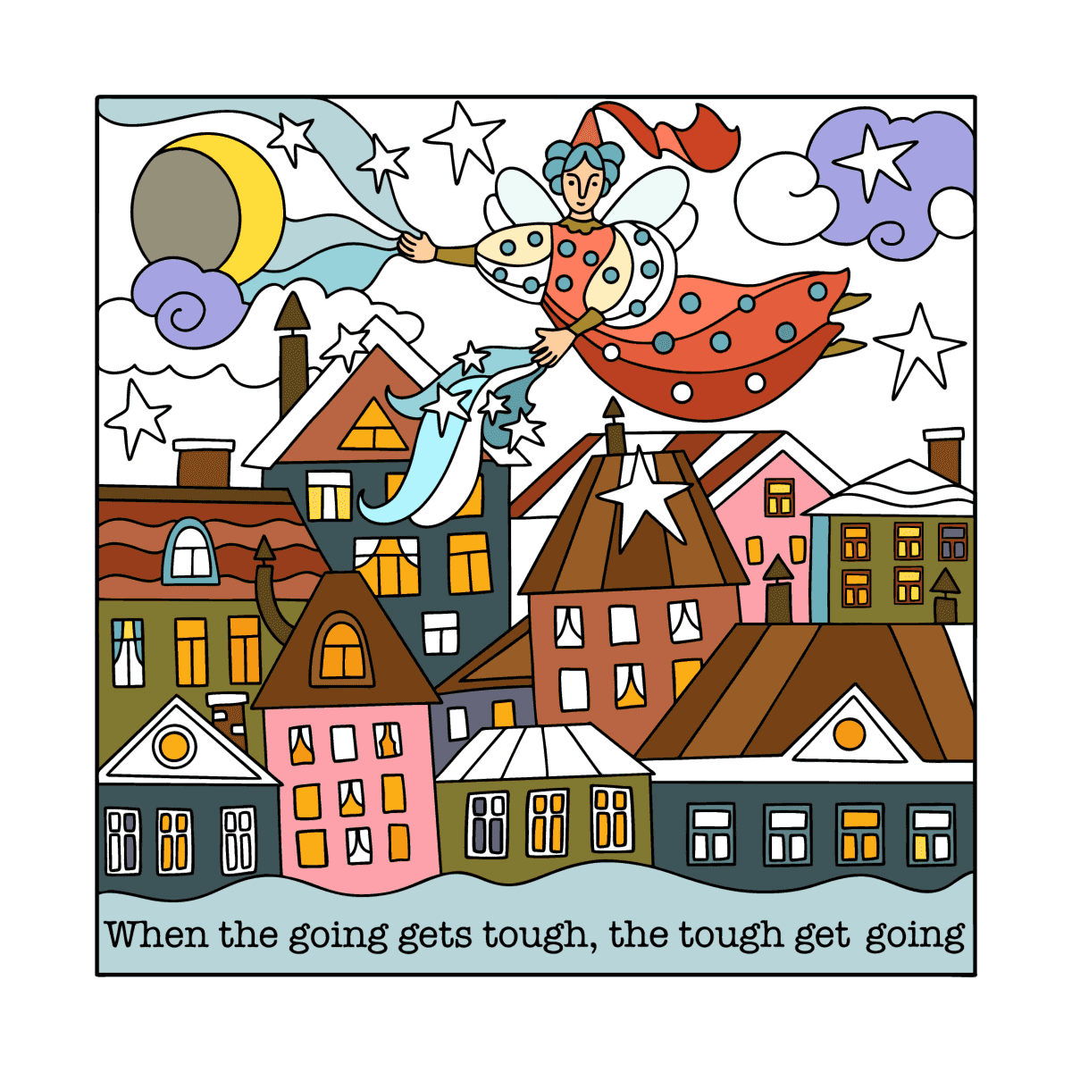 PersimmonsS's tweet image. "When the going gets tough, the tough get going" coloring page
coloring-for-adults.com/inspirational-… #coloringpage