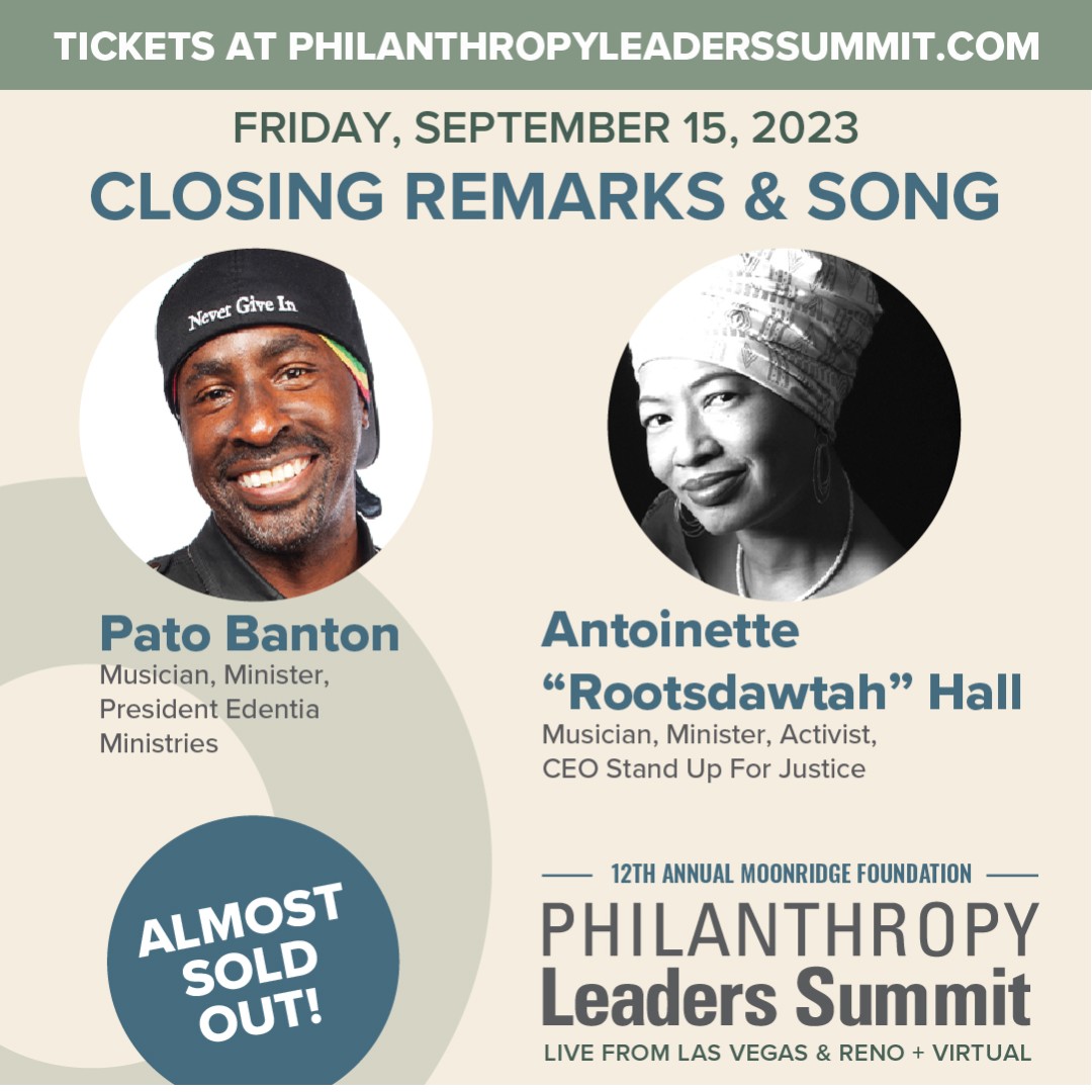 Announcing our final speakers, who will be giving the Closing Remarks &amp; singing a song from Las Vegas:

▪️Pato Banton- Musician, Minister, &amp; President of Edentia Ministries
▪️Antoinette "Rootsdawtah" Hall- Musician, Minister, Activist, &amp; CEO of Stand Up For Justice