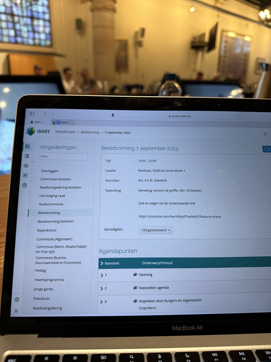 Vandaag de eerste beeldvormende raadsvergadering van het jaar. Op de agenda: herinrichting Vlaszak, digitale veiligheid voor jongeren, rioolheffing en rechtmatigheidsverantwoording!