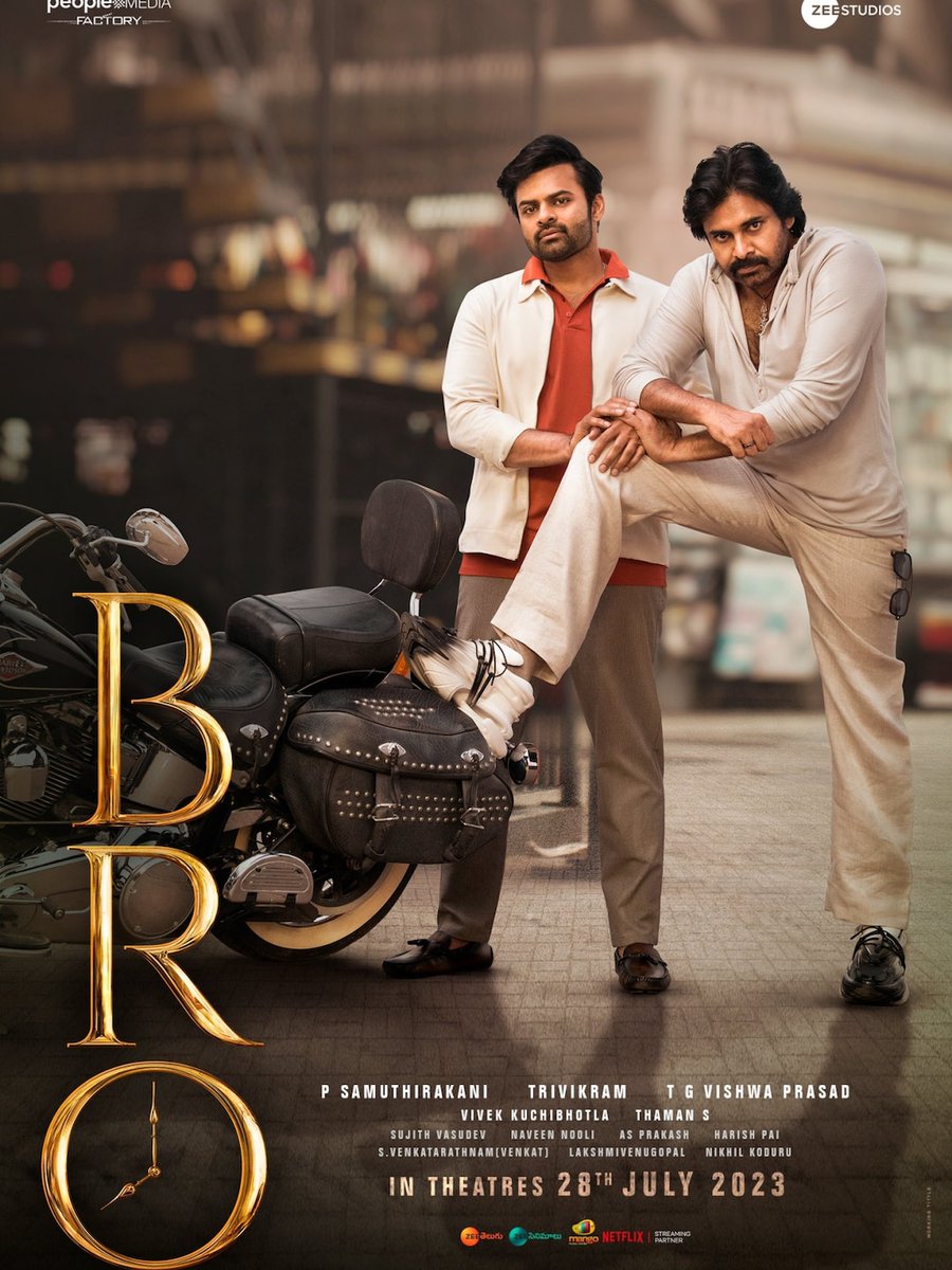 Capt018's tweet photo. #BRO 2023
Good and New concept. Embrace the death and live a Life. The story and screenplay were very rushed. Dialogues were also cringey. But the music was Very nice. You Can watch it one time. https://t.co/nvf9BbqO6k