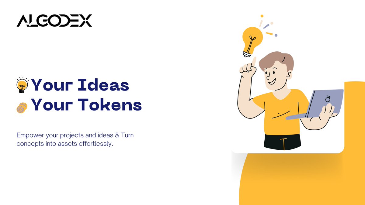 LaunchX: Where Your Ideas Become Tokens with Ease! 

Join Now- app.algodex.com/launchpad/crea…

#launchx #tradelikepro #Algodex #Algorand