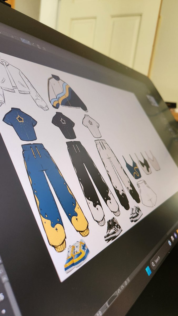 no one asked but i'll throw a sneaky peek as a treat 🤭✨️

it's not done, and there's more specifically summery things coming but!! summer 2024 is stargazer part 2 time! ✨️