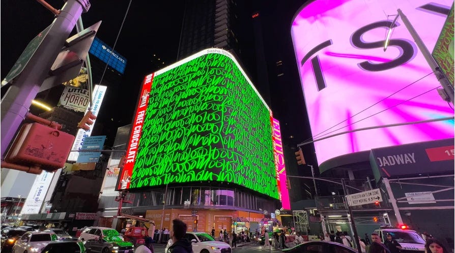 "I think writing in multiple dimensions may be a way of touching as-yet-unnamed emotions, as-yet-unidentified senses – articulating things we don’t yet know how to say. " 💎 Hidden gems from <a href="/sashastiles/">Sasha Stiles | AI alter ego Technelegy ✍️🤖</a> ! Catch the newly released interview! 📱🎨 #AIArt buff.ly/44P82Ao