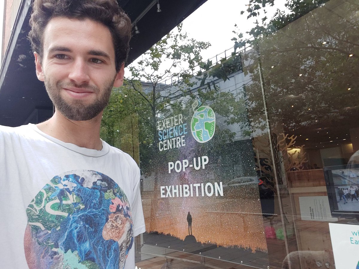 WillAczel's tweet photo. Do check out @MaketankExeter on Paris St which currently hosts a varied, interactive, and thought-provoking pop-up climate exhibition 🌍

Here til Sunday so experience while you can!
#Exeter https://t.co/zdUVcAWh9j