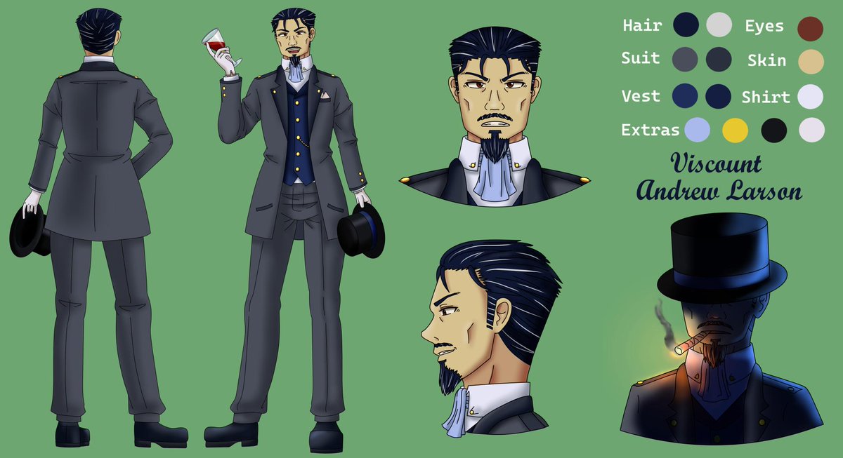 Meet Viscount Andrew Larson! What could he be up to? 

Made by the talented @angelinasophia003 on Insta!!