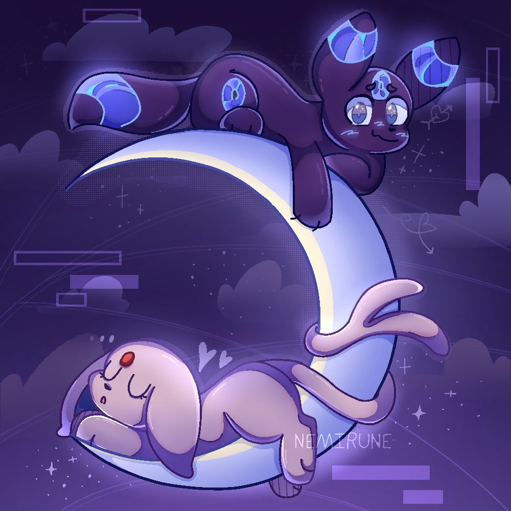 Over the Moon for you 🌙