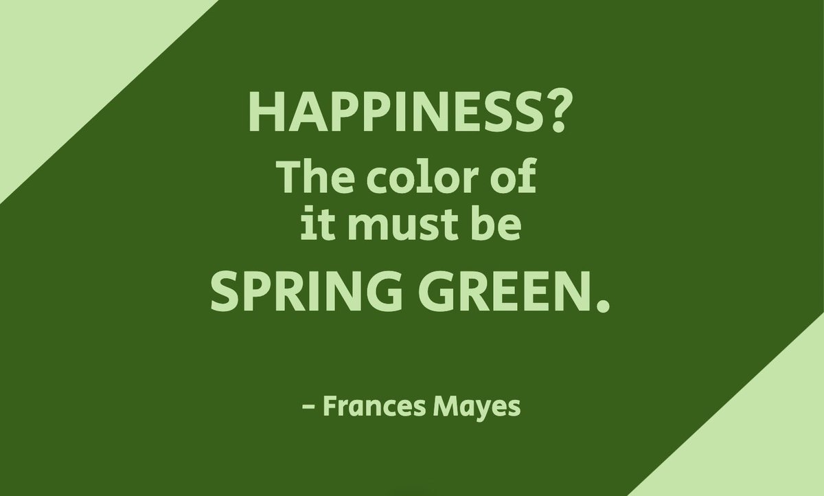 JackCarlisle71's tweet image. Isn’t #green the most beautiful color? #RSJ108 #mediadesign #color @carenroblin