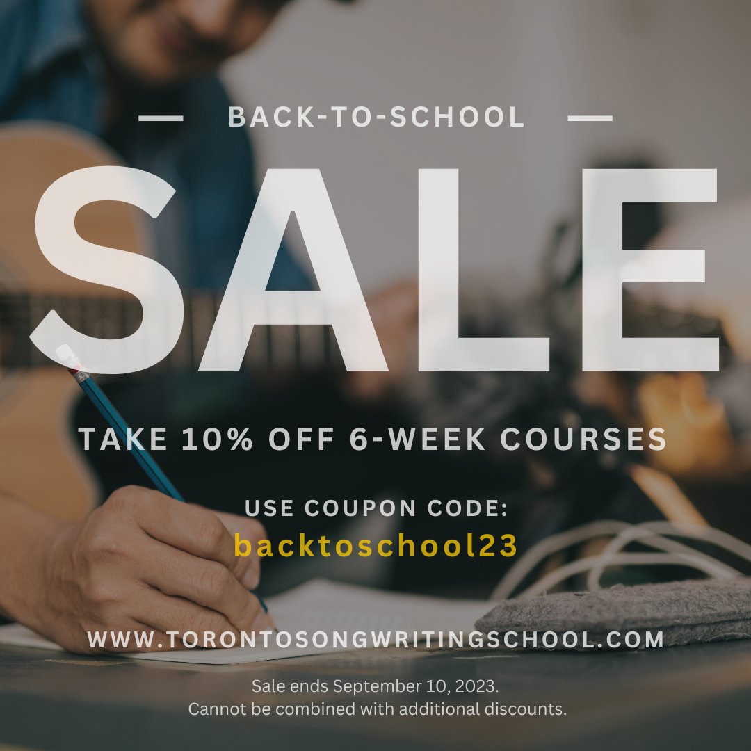 Toronto Songwriting tweet media