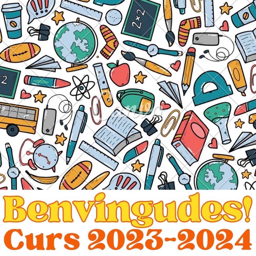 ins_sant_andreu's tweet photo. Benvinguts al curs 2023-2024. Endavant! #inssantandreu #santandreudelabarca #educaciócat #inici https://t.co/tC8IXynOHD