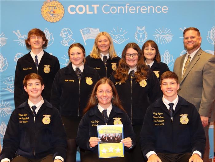 CentralHighFFA1's tweet photo. Central High Officers at COLT Conference https://t.co/twIxKva07U
