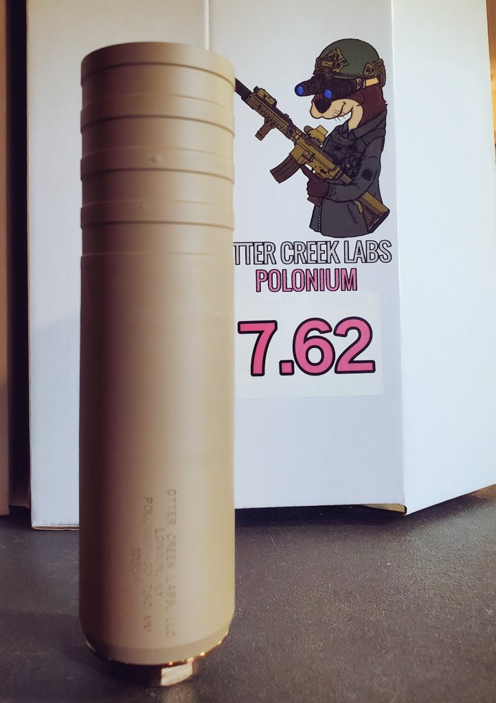 ottercreeklabs's tweet photo. The Polonium .30 is officially released and dealers are receiving them this week.  Hope to see them in the wild soon... #ottergang https://t.co/0ebXar6hLz